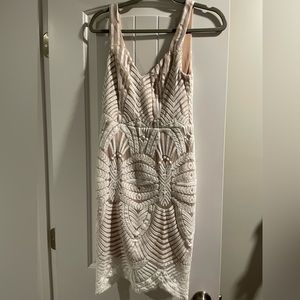 Hello Molly White Dress Sz Small NWT!